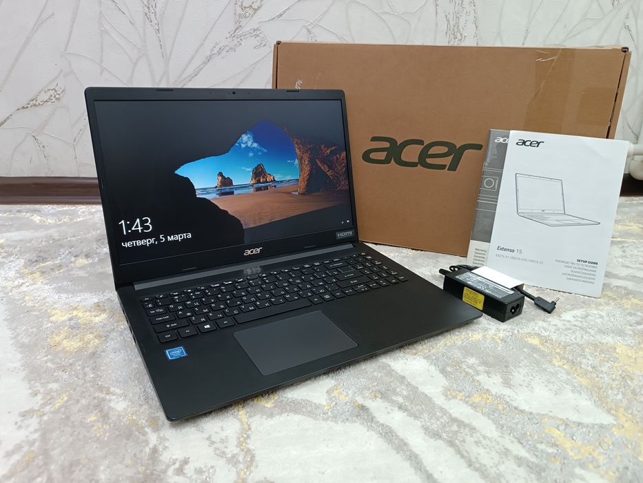 НОУТБУК Acer + Документы, Современный notebook.