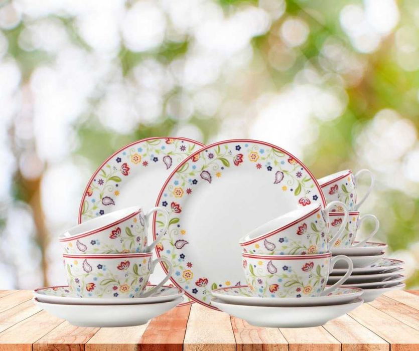 Порцеланов луксозен сервиз,Ritzenhoff & Breker Doppio Shanti 18 части