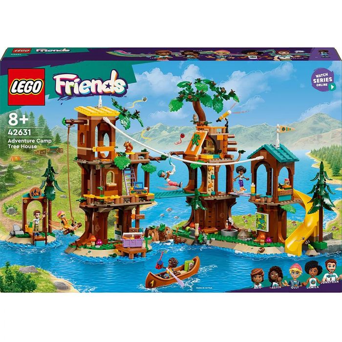 SIGILAT! LEGO Friends Casa din copac din tabara de aventuri 42631