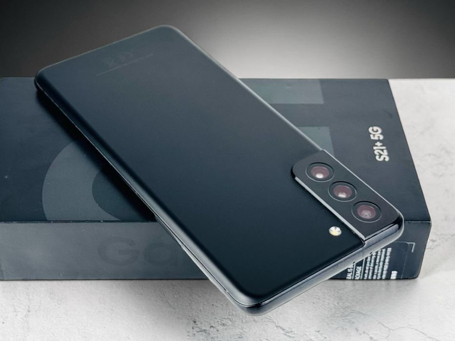 Samsung Galaxy S21 Plus 5G 128GB 8RAM Black Отличен! Гаранция!