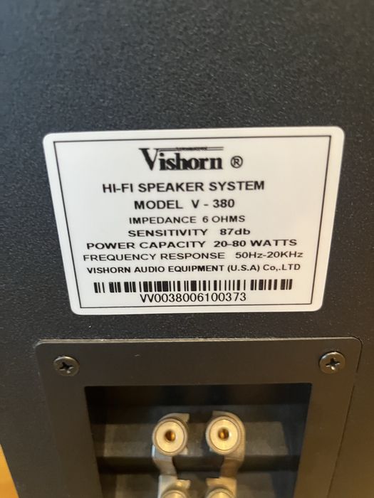 Vishorn V9  Amplifier si 2 boxede podea Hi-FI Speaker  System  V-380