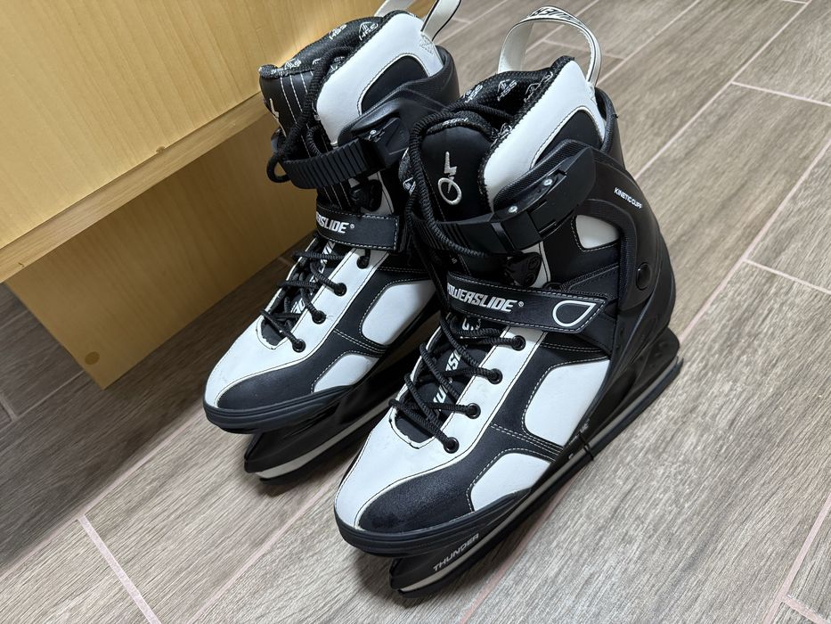 Patine gheață Powerslide Thunder marime 44. Nu fac schimburi.