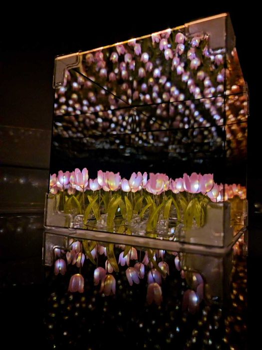 Светильник тюльпаны! Уже готовый подарок! На 14 февраля