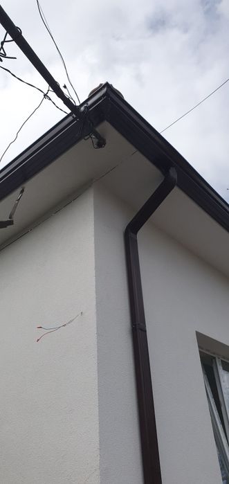 Jgheaburi și burlane dintr-o bucata din aluminiu