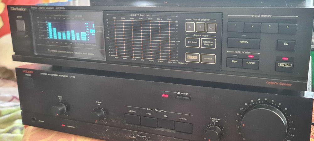 colectie Egalizator si amplif technics sansui marantz harman k,akai