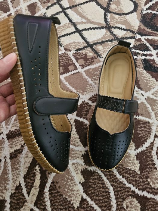 Летние женские туфли-мокасины