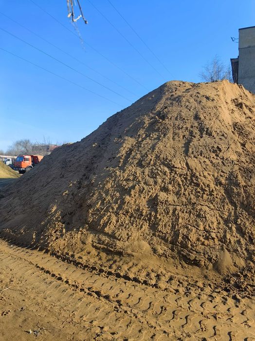 Доставка песка, щебня!