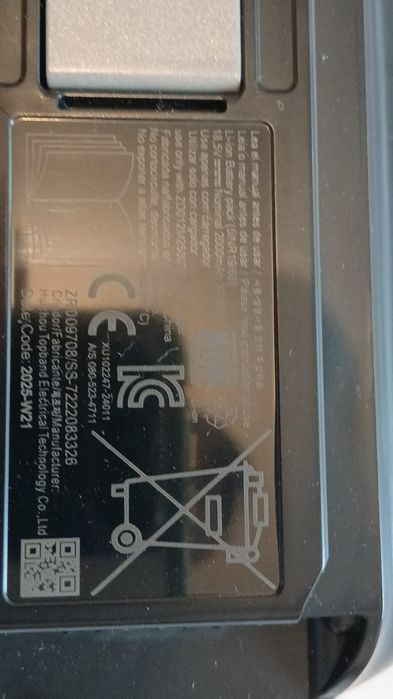 Acumulator  baterie  pentru aspirator