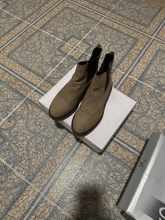 Ghete casual dama - piele naturala