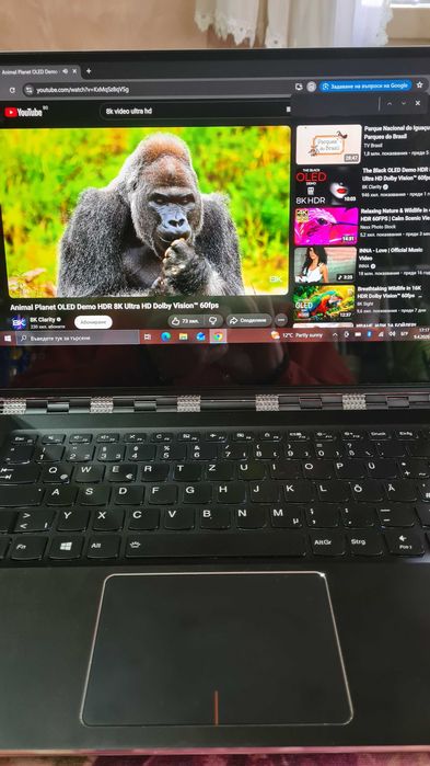 Страхотен лаптоп LENOVO YOGA 910-13IKB цена 330евро