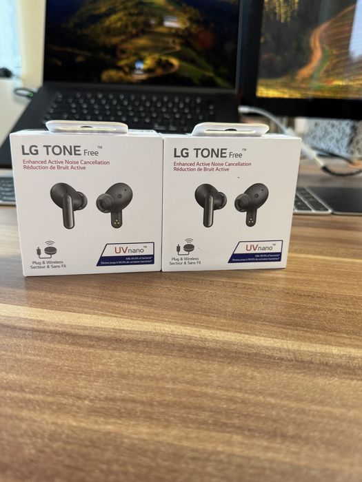 LG Tone free DFP9 / Originale / Black / Noi - Sigilate |