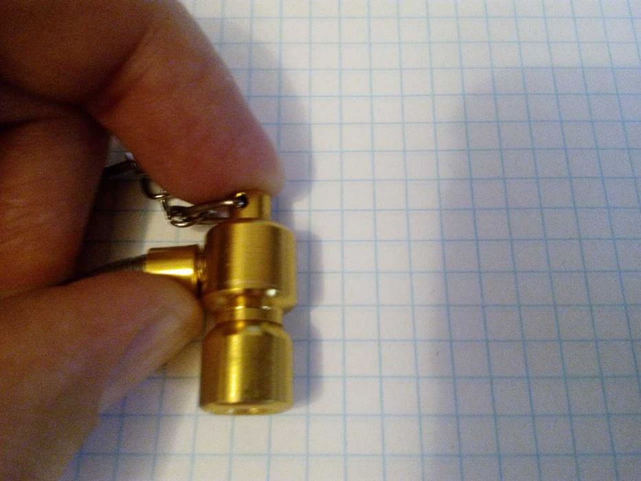 курительная трубка «Пружина брелок» (№73)