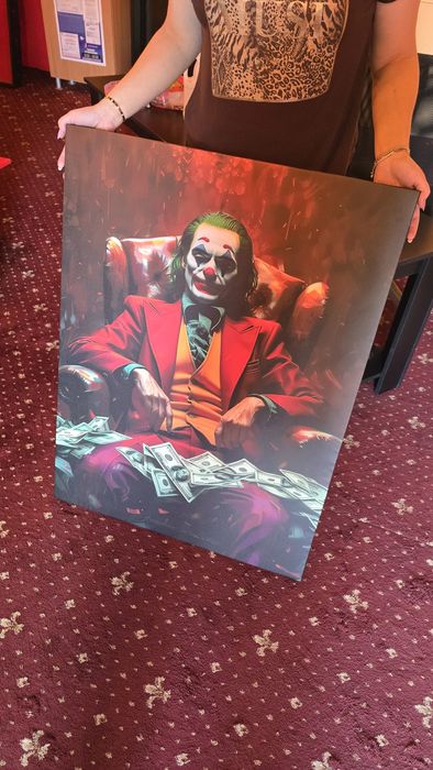 Tablou Canvas Joker 100 x 75 centimetri