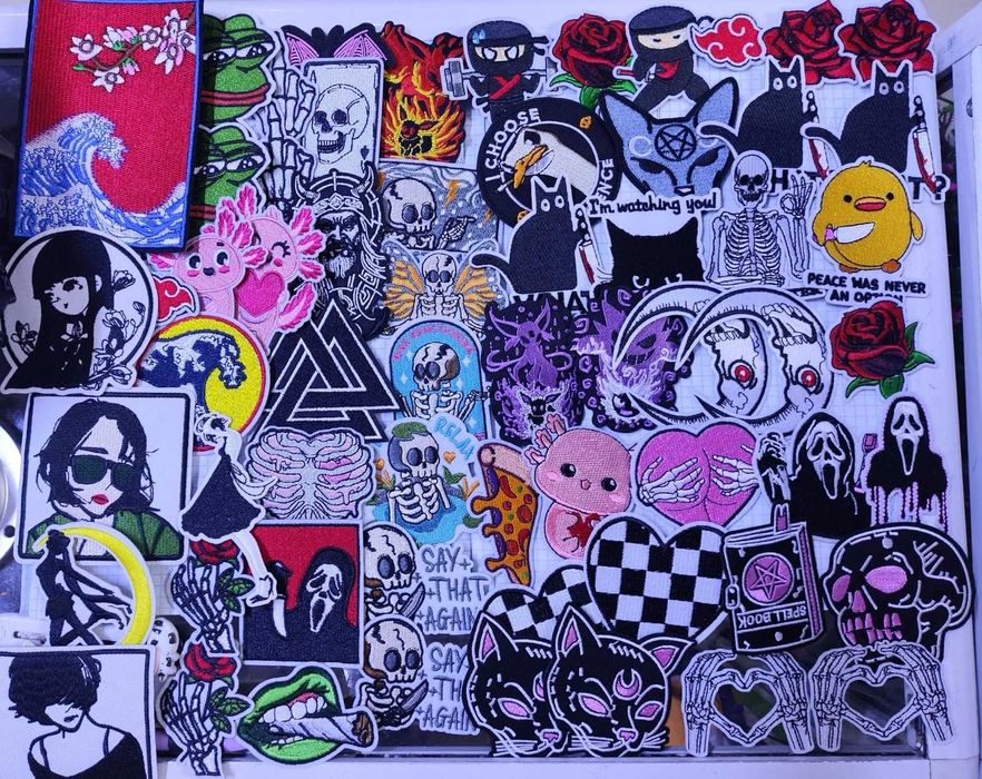 Нашивки, патч и наклейка на одежду, значки , шеврон