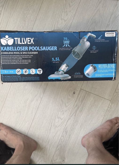 Aspirator Tilvex pentru piscine si spa nou