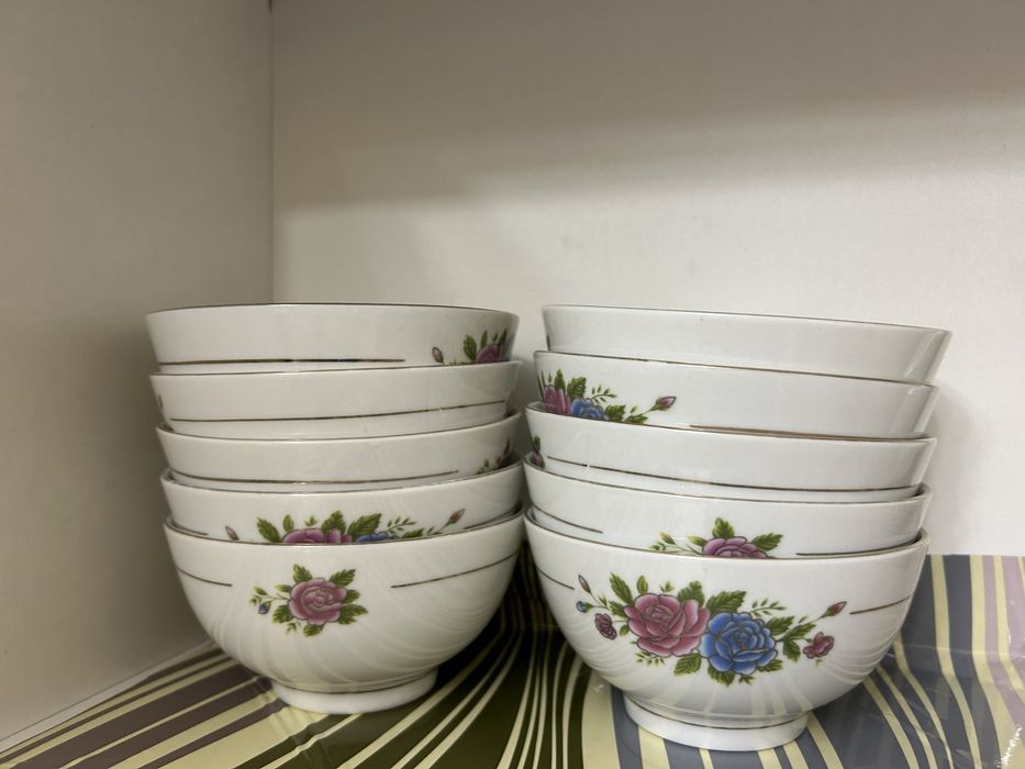 Посуда чайная и пиала