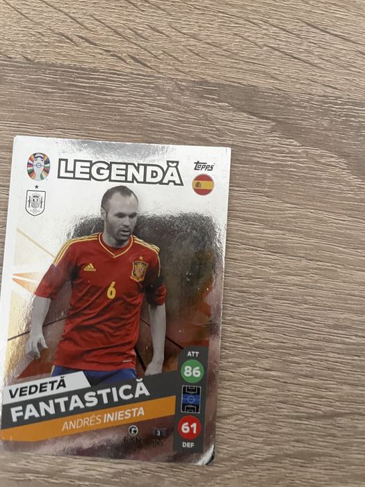 Cartonaș  Andres Iniesta