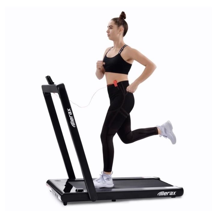 ПЪТЕКА ЗА БЯГАНЕ Merax 2.25 HP Electric Foldable Treadmill 2-in-1 Running Machine With Remote Control