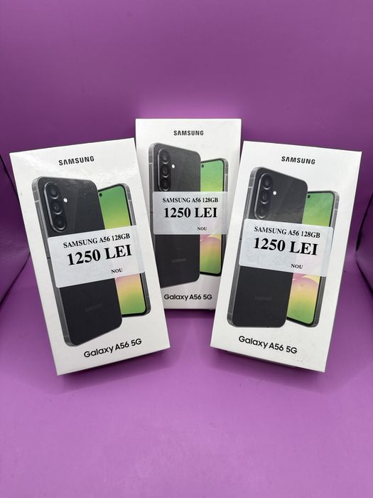Samsung A56 128gb sigilat •Matei Amanet Crangasi•