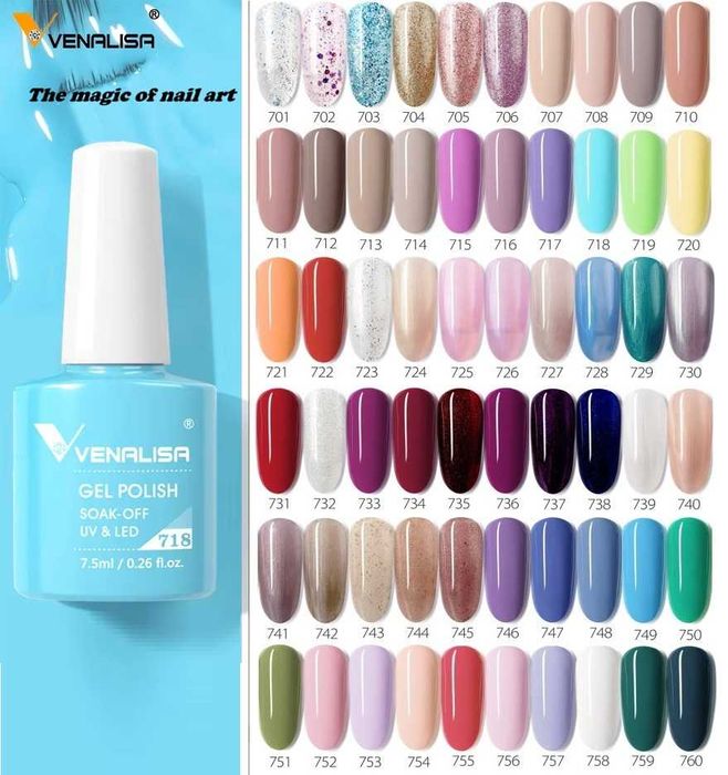 Venalisa VIP 4 UV LED гел лак