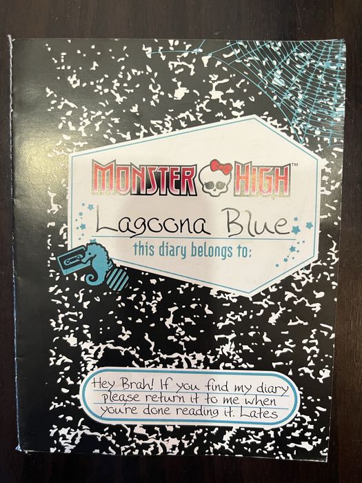 Дневник базовой Лагуны Блю базовой/ Lagoona Blue Monster High