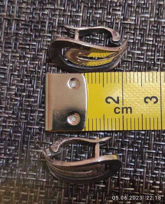 Дамски сребърни обеци 4 гр, проба 925