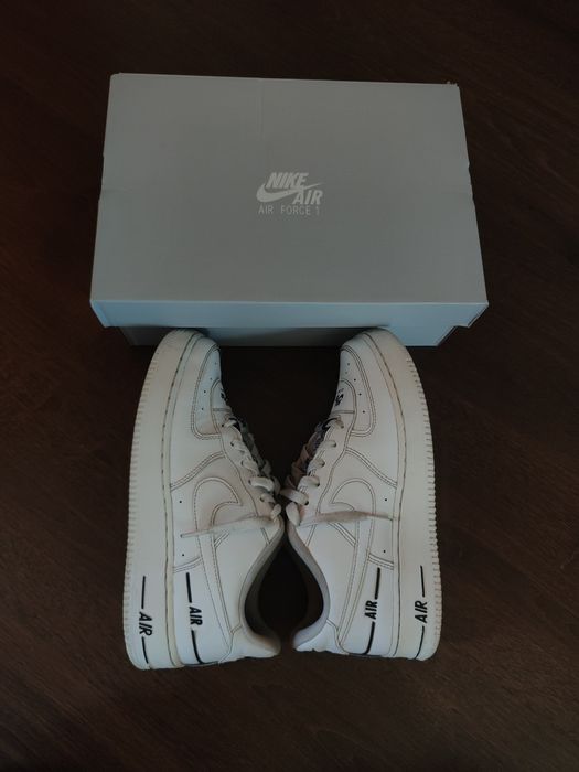 ‼️Nike Air Force 1 Low Double Air Low White Black‼️