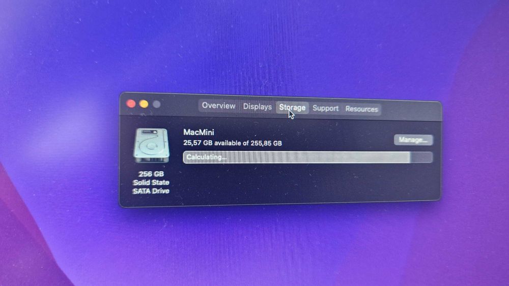 Mac mini, i5, 256 SSD