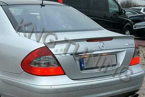 Амг лип спойлер за багажник мерцедес в211 е класа / mercedes w211 amg spoiler e class / добавка