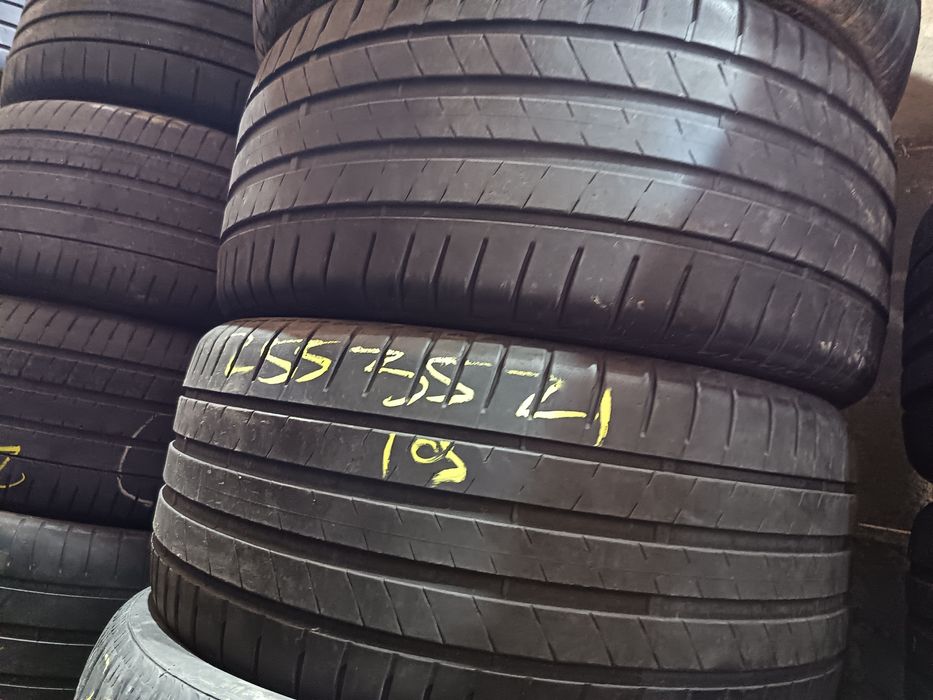 Anvelope vara 255 35 21 Bridgestone 5-6mm an 2019 și 2021