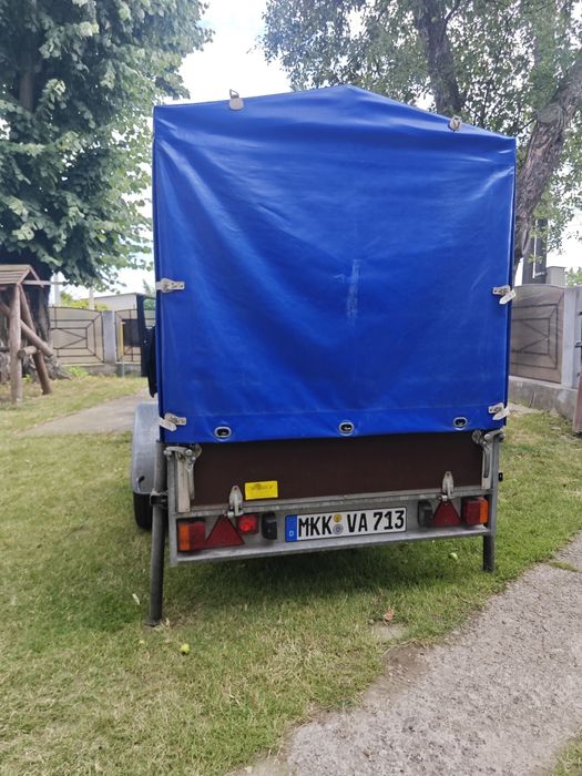 Remorcă Limburger Anhänger 1300 kg, cu sistem de frânare, An 2005