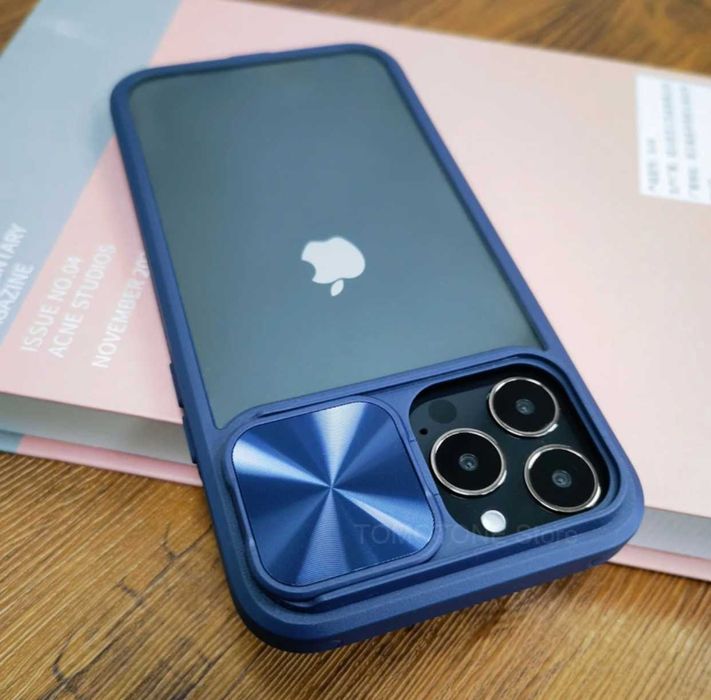 Husa Premium cu protectie metalică pt. iPhone 15 Plus / 15 Pro Max