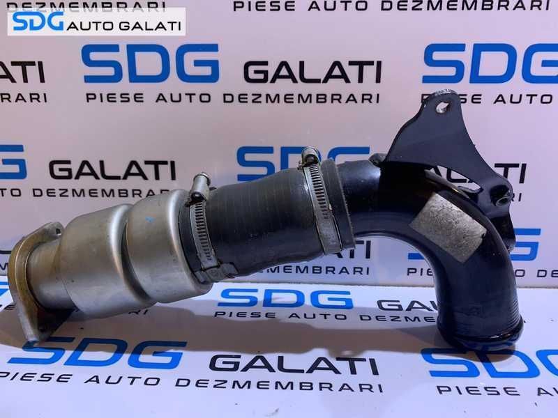 Conducta Furtun Teava Presiune Aer Radiator Intercooler Ford Fiesta MK 6 1.6 TDCI 2008 - 2018 Cod AV61-6C750-AD [D0264]