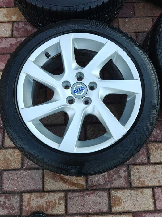 Jante 17" Volvo S60 V60 S80 V70 S40 V40 V50 + anvelope m+s 215/50/17