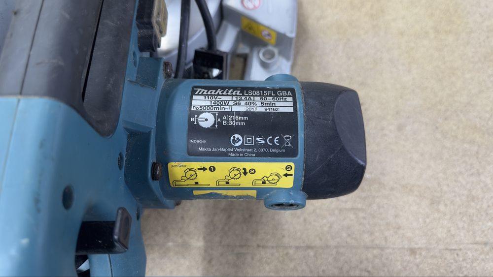 Циркуляр Makita LS0815FL GBA