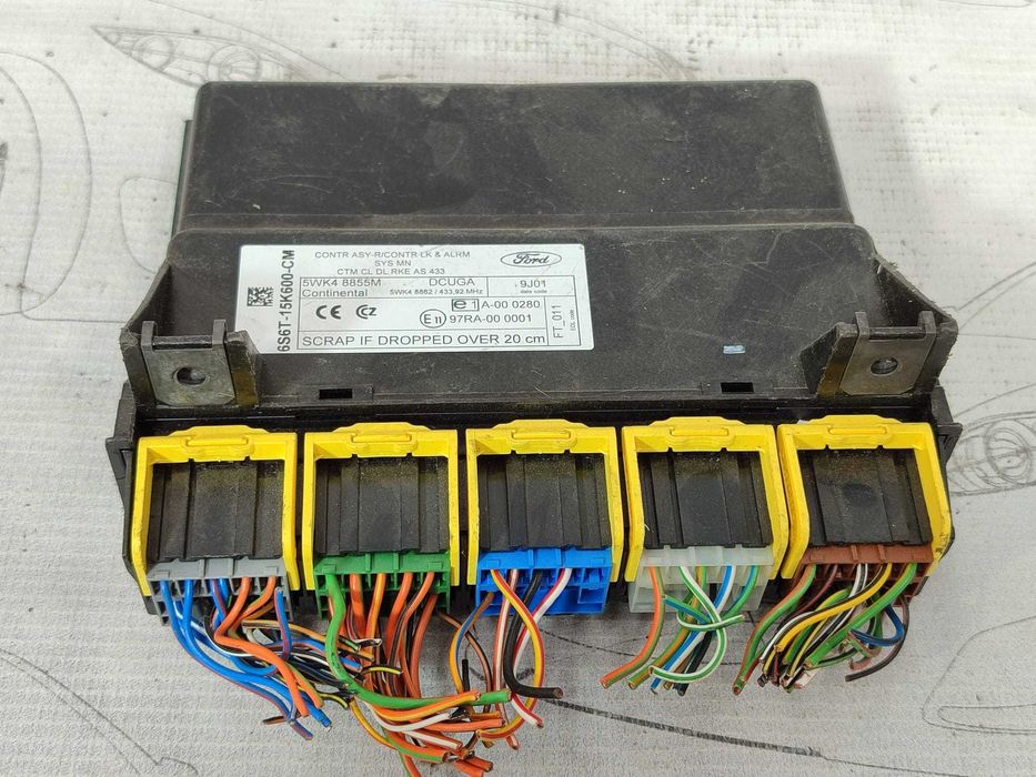 Modul confort / închidere centralizată Ford Fusion COD: 6S6T-15K600-CM 2009 / [2002-2012] / (5G3)