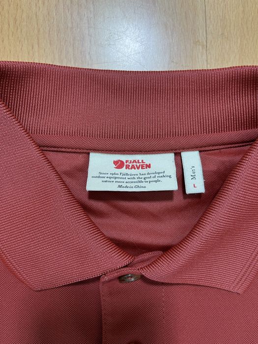 Fjallraven Crowley Pique поло тениска L