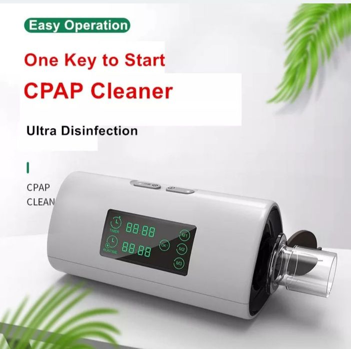 CPAP APAP BIPAP masca ozon dezinfectare igienizare bacterii germeni