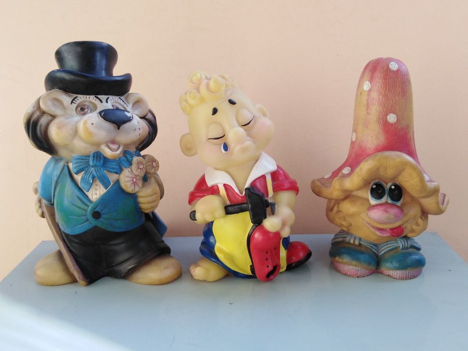 Игрушки резиновые СССР. Читайте описание.