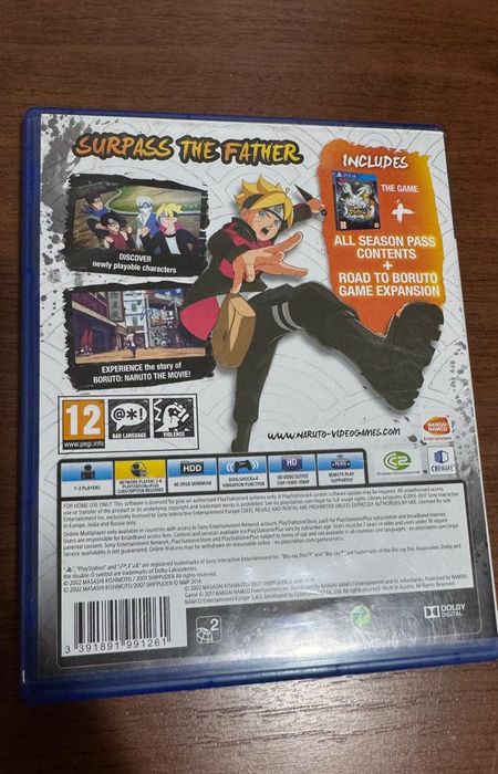 Продаю игру Naruto ultimate ninja storm 4 на ps4