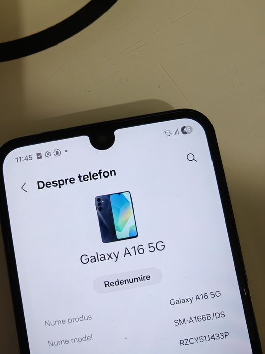 Samsung A16 model 5G 4/128 GB nou 0 minute vorbite