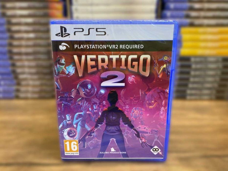 Новый Vertigo 2 PS5 VR2/ Вертиго Пс5 Для Вр2/ Много Игр