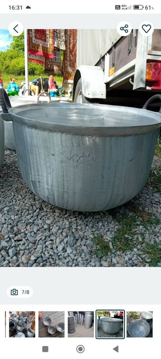 Ceaune din aluminiu alimentar