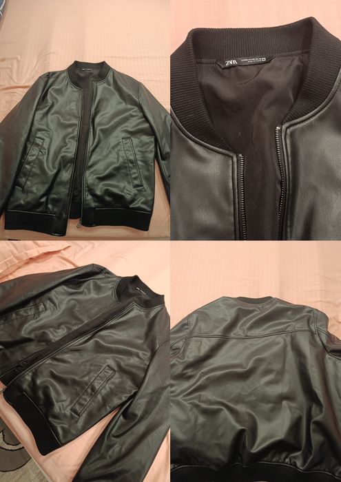 Geacă imitație piele Zara, mărime XXL
