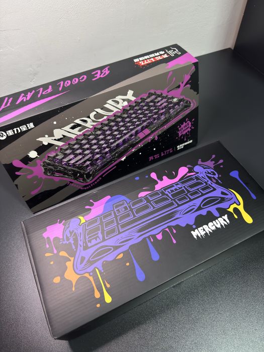 To'plam Gravastar Mercury V75 Lite & Gravastar M2 + keypad + mousepad