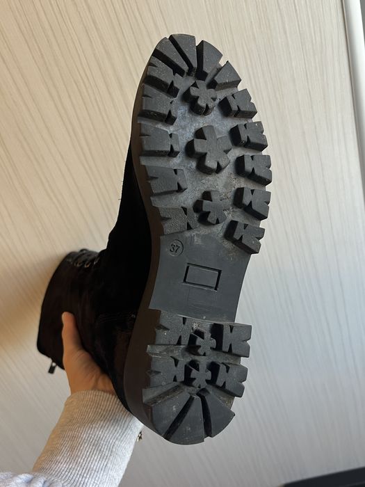 Cizme piele intoarsa Musette