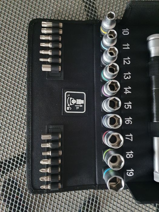 Trusa WERA 8100 SC 6 Zyklop Speed Ratchet 1/2 - 28 pcs