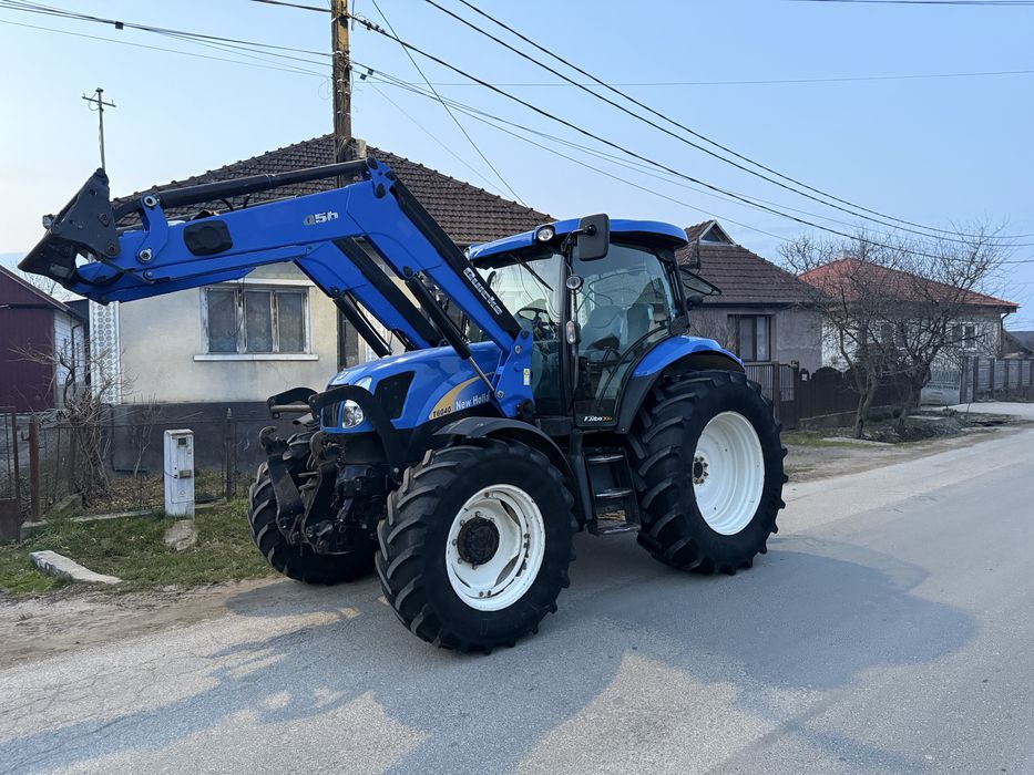 Vând tractor new holland T6040 cu încarcator frontal