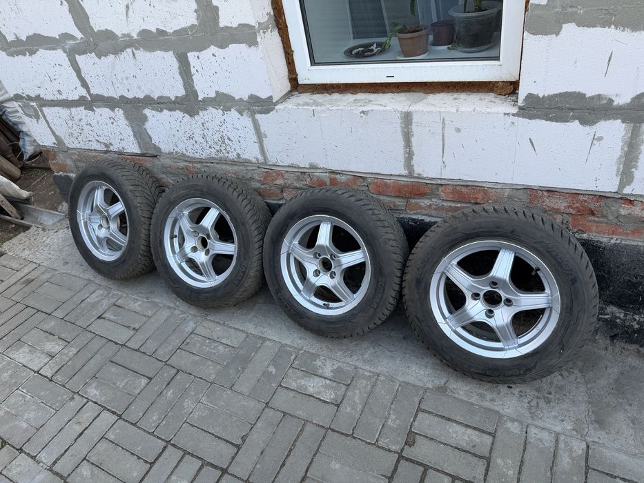 Продам диски с зимней резиной р14 ваз