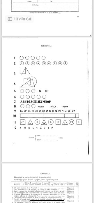 Testare psihologica(MAI/MAPN/ANP)
